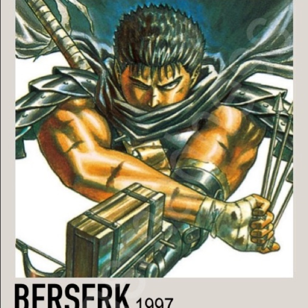 Berserk Anime Keychain
